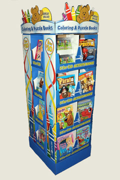 kids books display